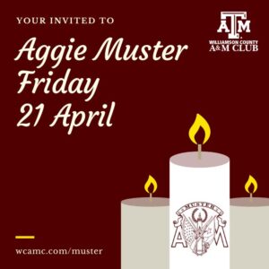 your invited to muster